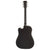 Ibanez - AW1040CE Acoutics Guitar All Solid - Weathered Black Open Pore