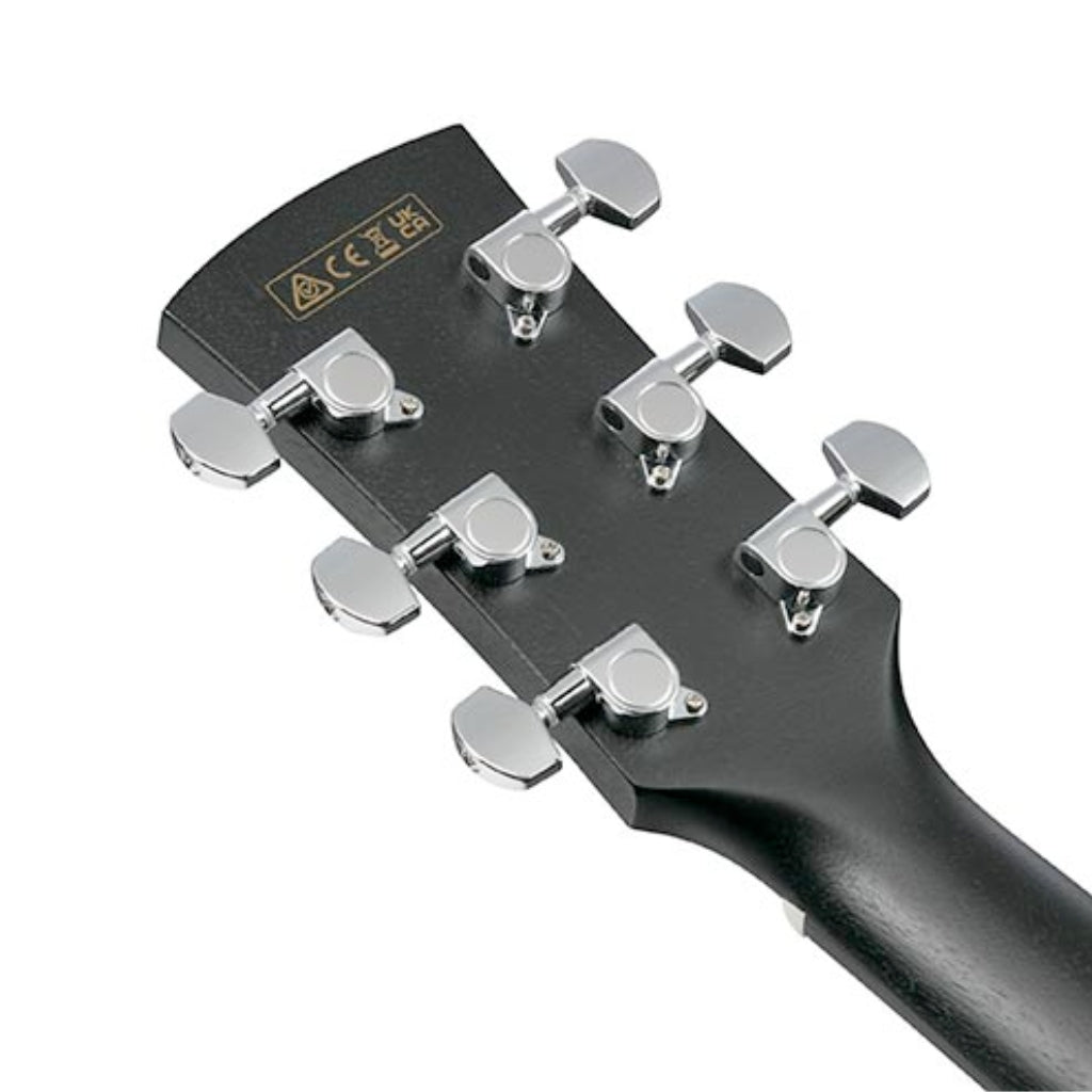 Ibanez - AW1040CE Acoutics Guitar All Solid - Weathered Black Open Pore