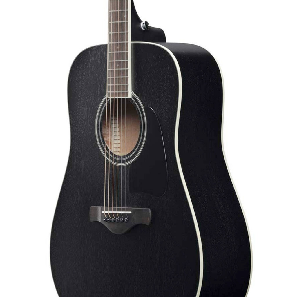 Ibanez - AW84 Artwood Acoustic Guitar - Weathered Black Open Pore