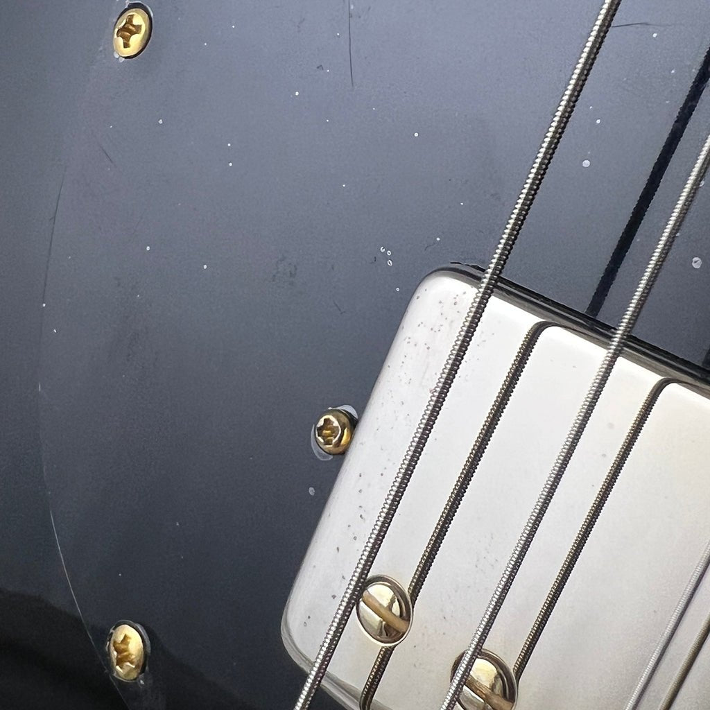 B-STOCK Sterling Stingray Guitar SR Jared Dines - Black w Gold Hardware Electric Guitars Sky Music