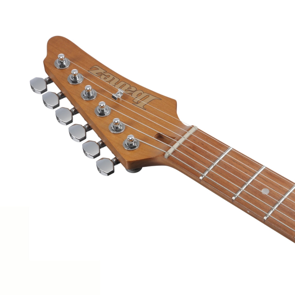 Ibanez - AZ22S1F TXB Electric Guitar Bundle With BIGMINI Tuner - Transparent Turquoise Burst