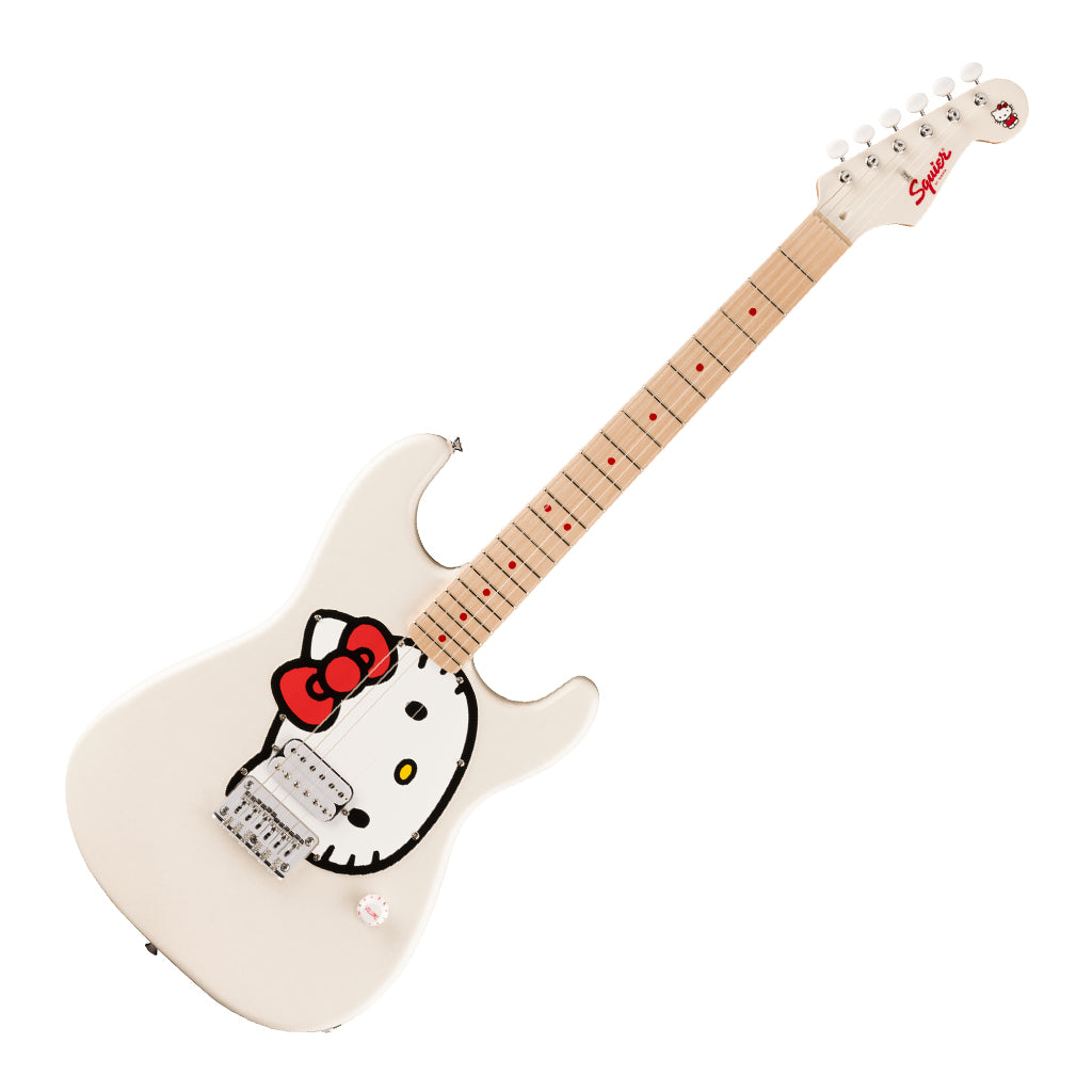 Squier Limited Edition Hello Kitty Stratocaster - White - Sky Music