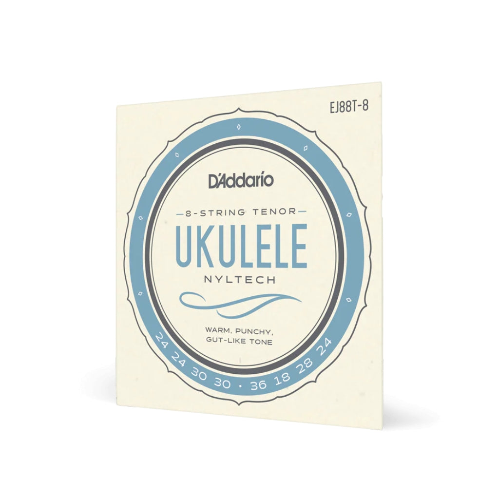 D'Addario - EJ88T-8 Nyltech - 8-String Tenor Ukulele Strings