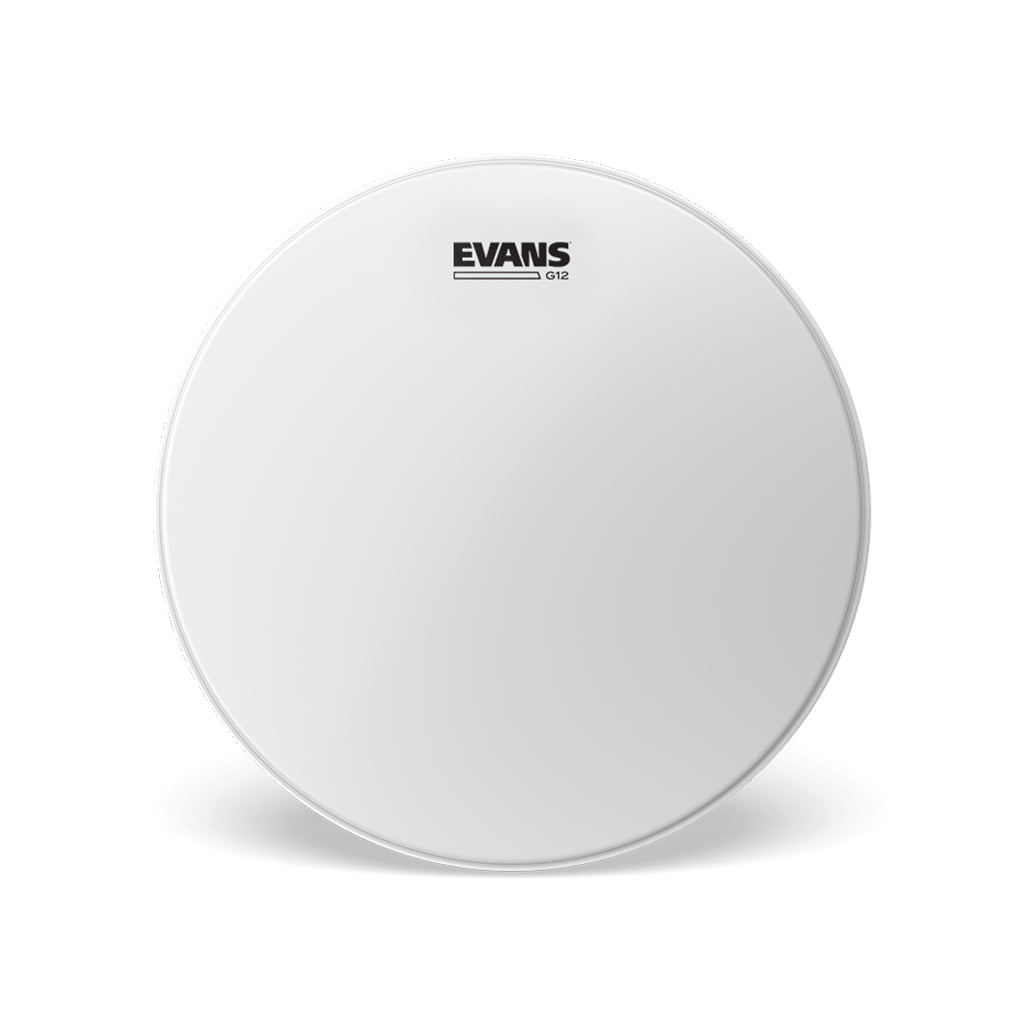 Evans - B12G12 G12 Coated White - Drum Head