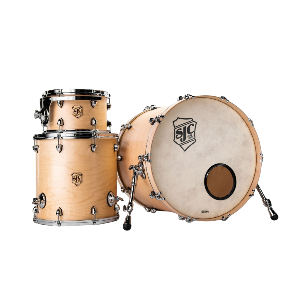 SJC Custom Drums - Tour Series 3-piece Shell Pack - Natural