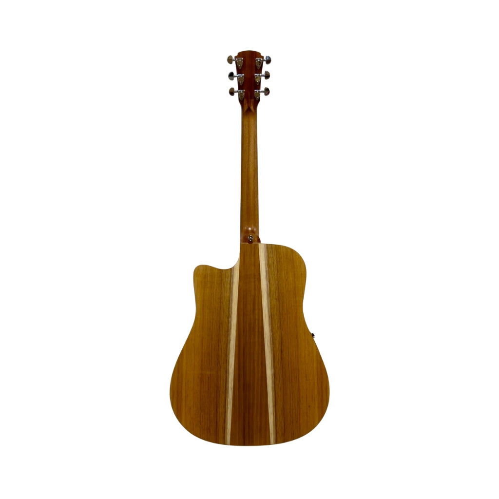 Cole Clark Studio Dreadnought All Solid Australian Blackwood Acoustic-Electric Guitar - Made China & Australia