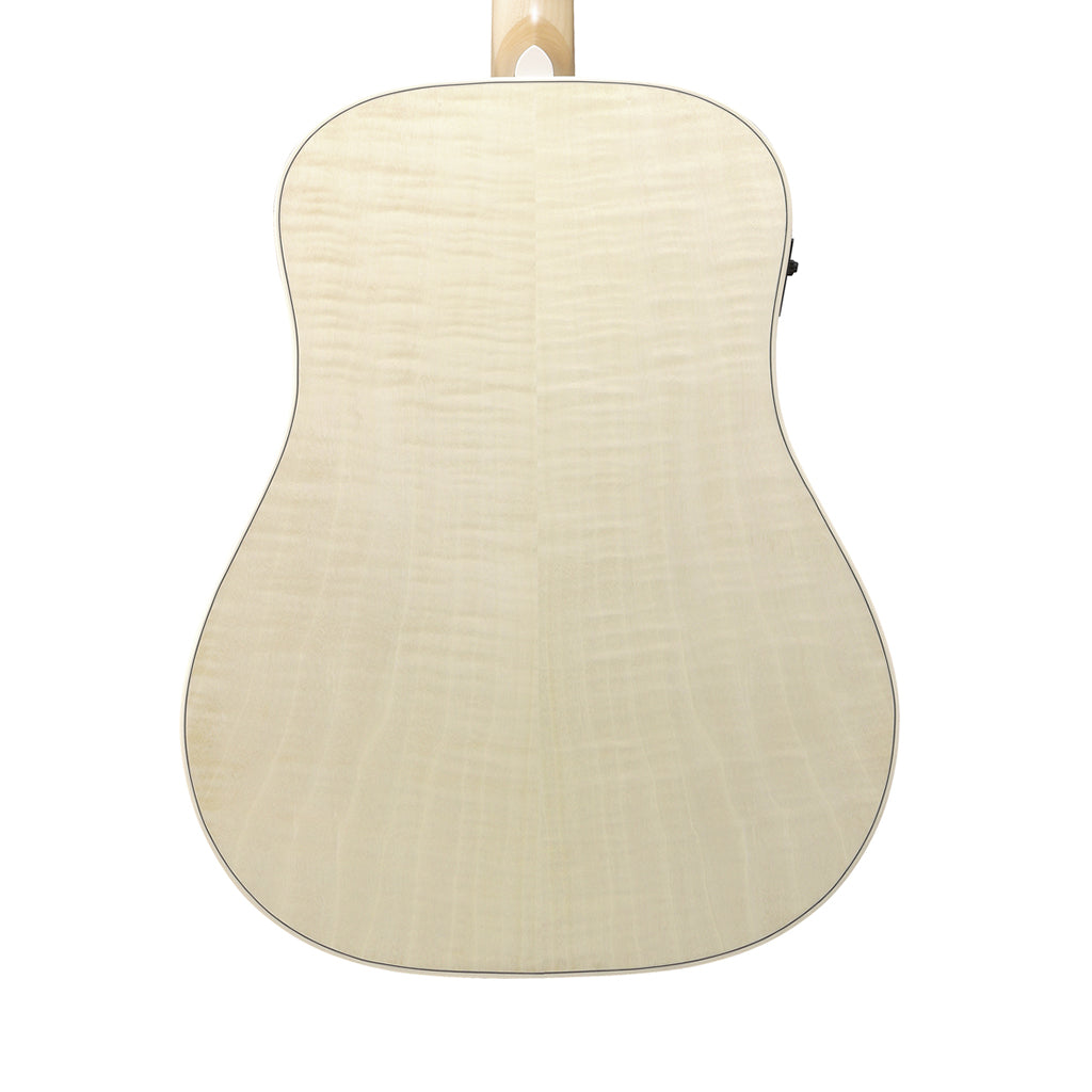 Ibanez AAD77M1E Dreadnought Acoustic Guitar w/Pickup - Open Pore Antique White