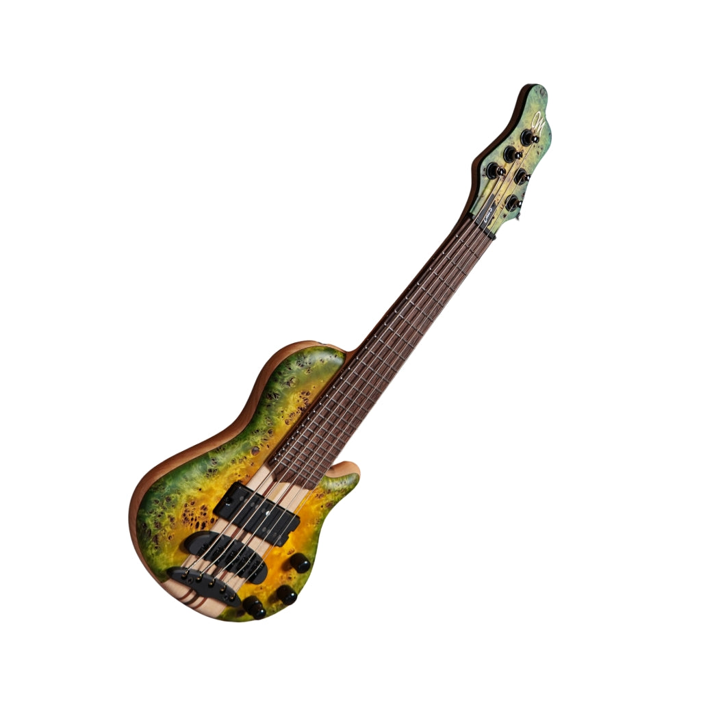 Mayones Cali 5 Eye Poplar Top, 11-Ply Neck Bass Guitar - Custom