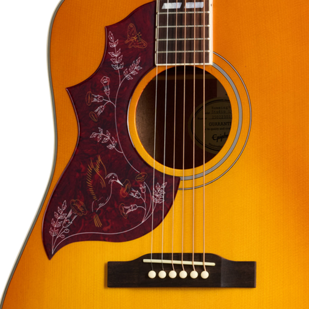 Epiphone Hummingbird Studio Left Handed - Heritage Cherry Sunburst