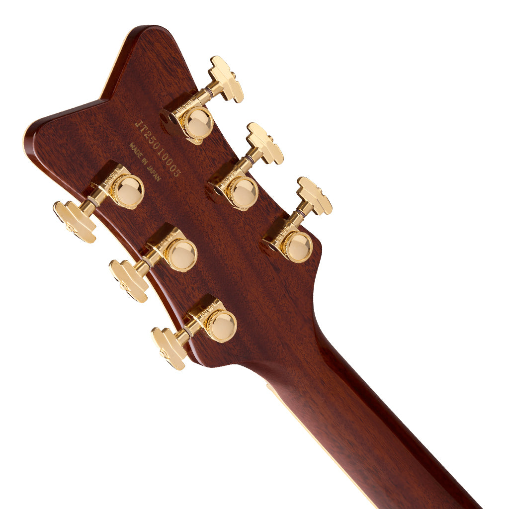 Gretsch Limited Edition Falcon Center Block Jr. with Bigsby Quilted Maple, Ebony Fingerboard Roundup Orange