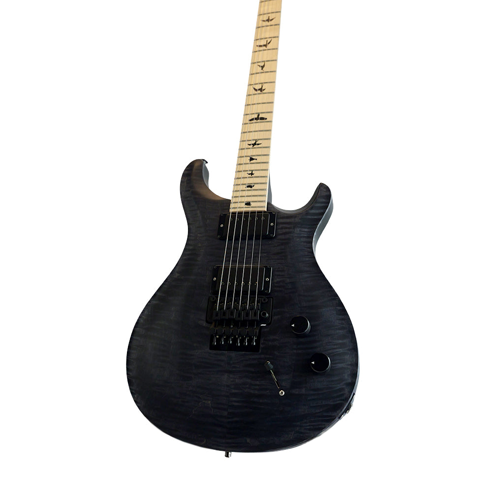 PRS Dustie Waring CE24 Floyd Electric Guitar - Grey Black Stained Binding