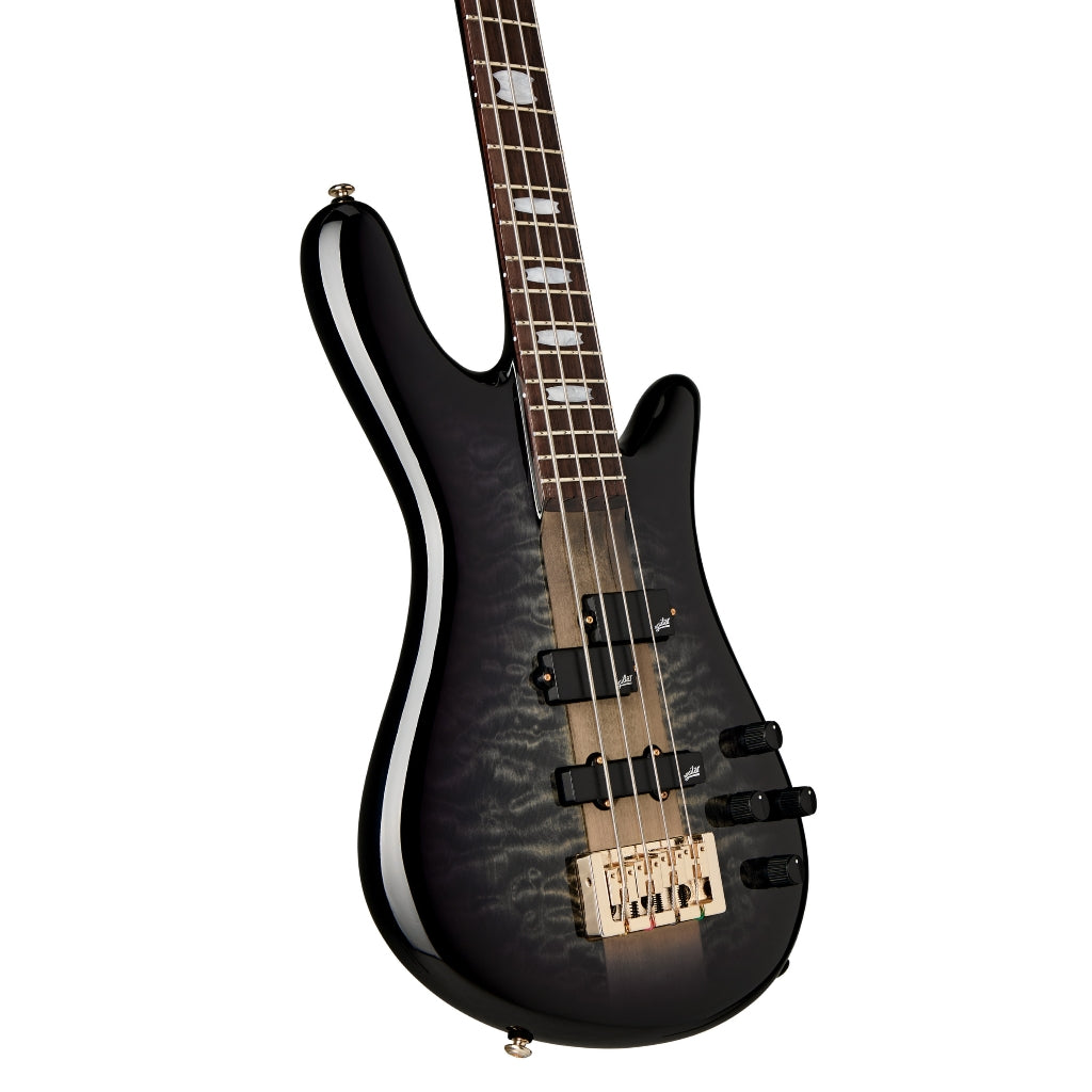 Spector - Icon NS-2 Neck Through Electric Bass Guitar - Black Stain