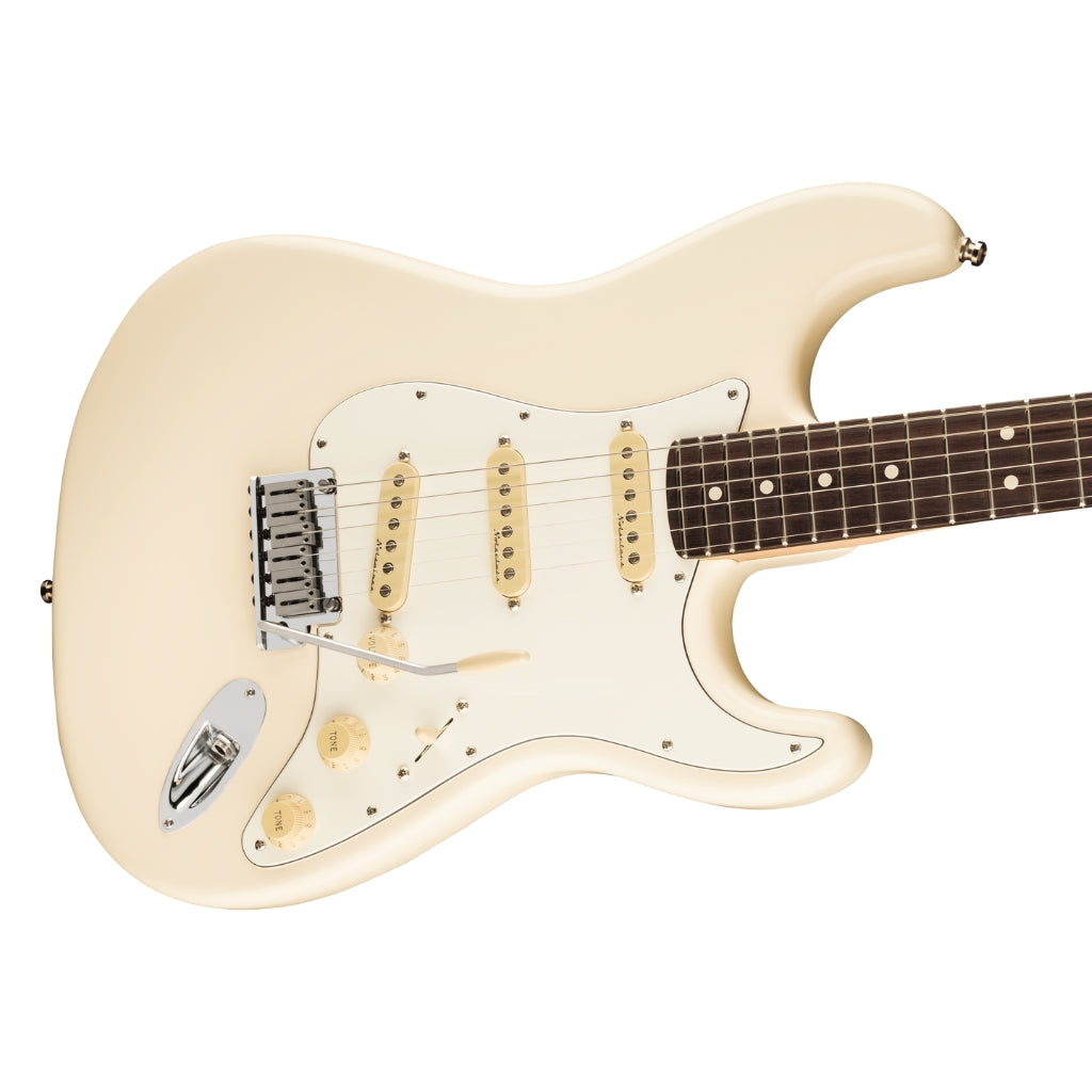 Fender - Jeff Beck Stratocaster - Olympic White with Rosewood Fingerboard