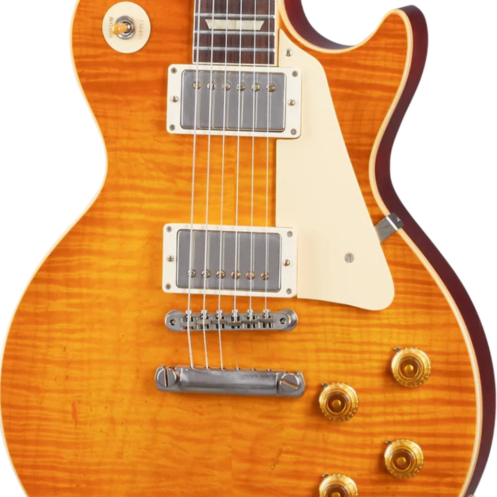 Gibson - Custom Murphy Lab 1959 Les Paul Standard Reissue Electric Guitar - Dirty Lemon Light Aged
