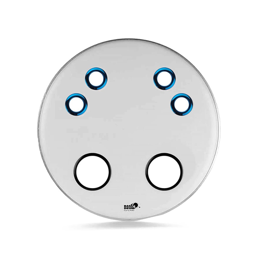 Bass Drum O 2" Bass Drum Port Blue PK2 Drum Accessories Sky Music