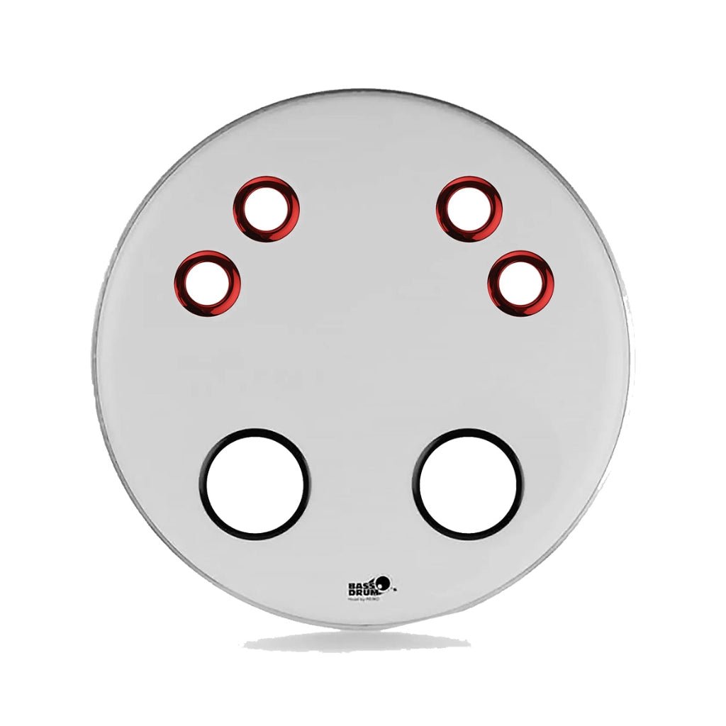 Bass Drum O 2" Bass Drum Port Red PK2 Drum Accessories Sky Music