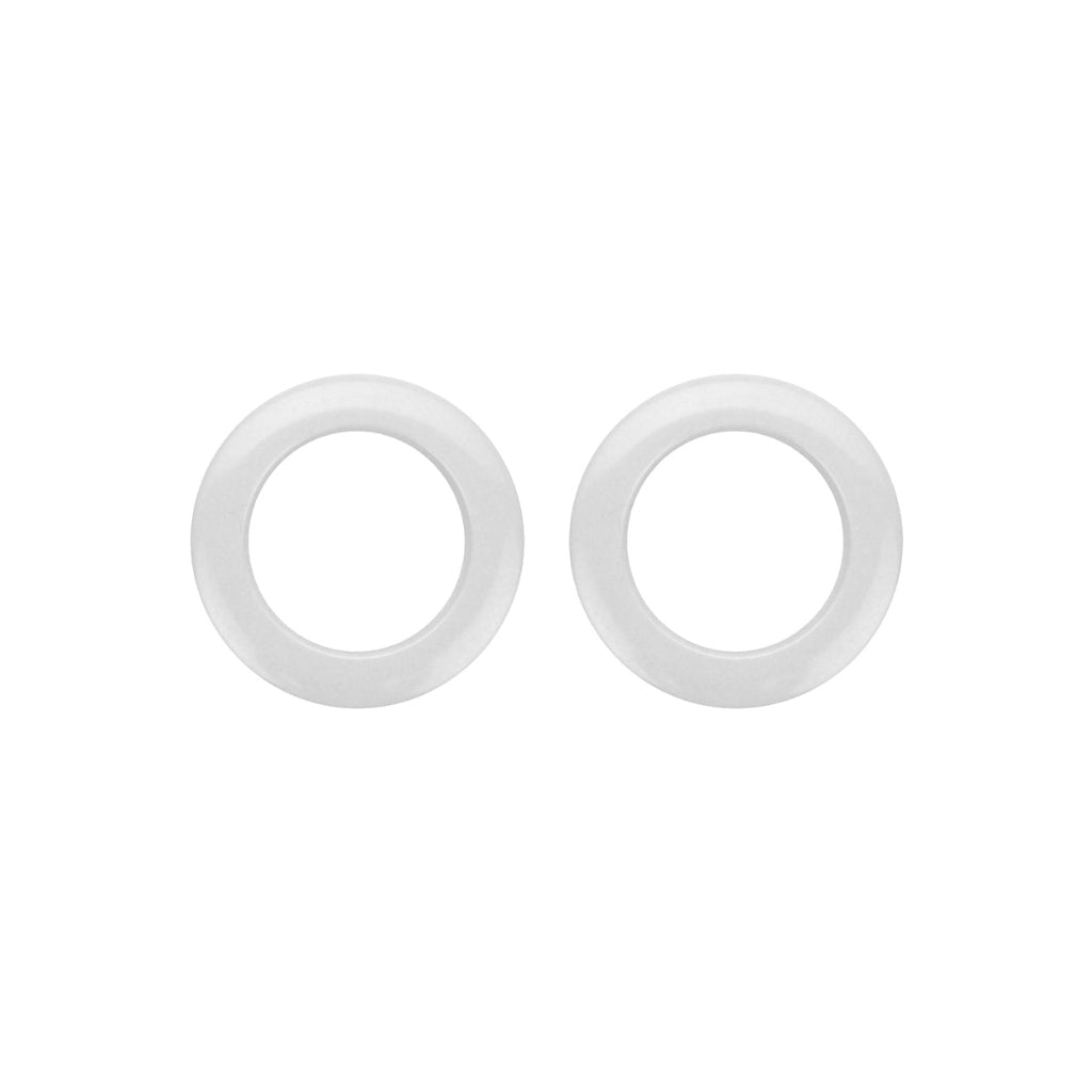 Bass Drum O 2" Bass Drum Port White PK2 Drum Accessories Sky Music