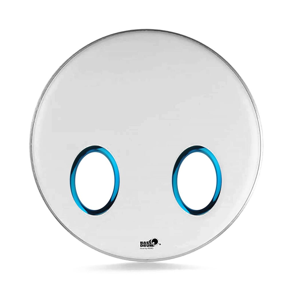 Bass Drum O 6" Oval Bass Drum Port Blue Drum Accessories Sky Music