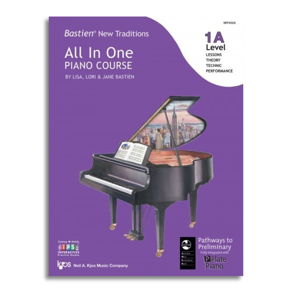 Bastien New Traditions Level 1A - Book Books Sky Music