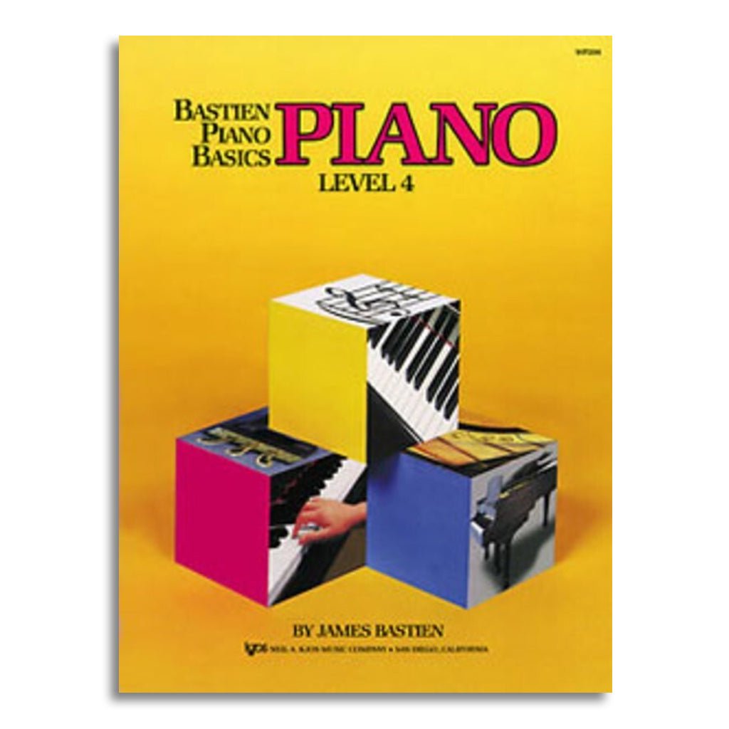 Bastien Piano Basics Level 4 - Book Books Sky Music