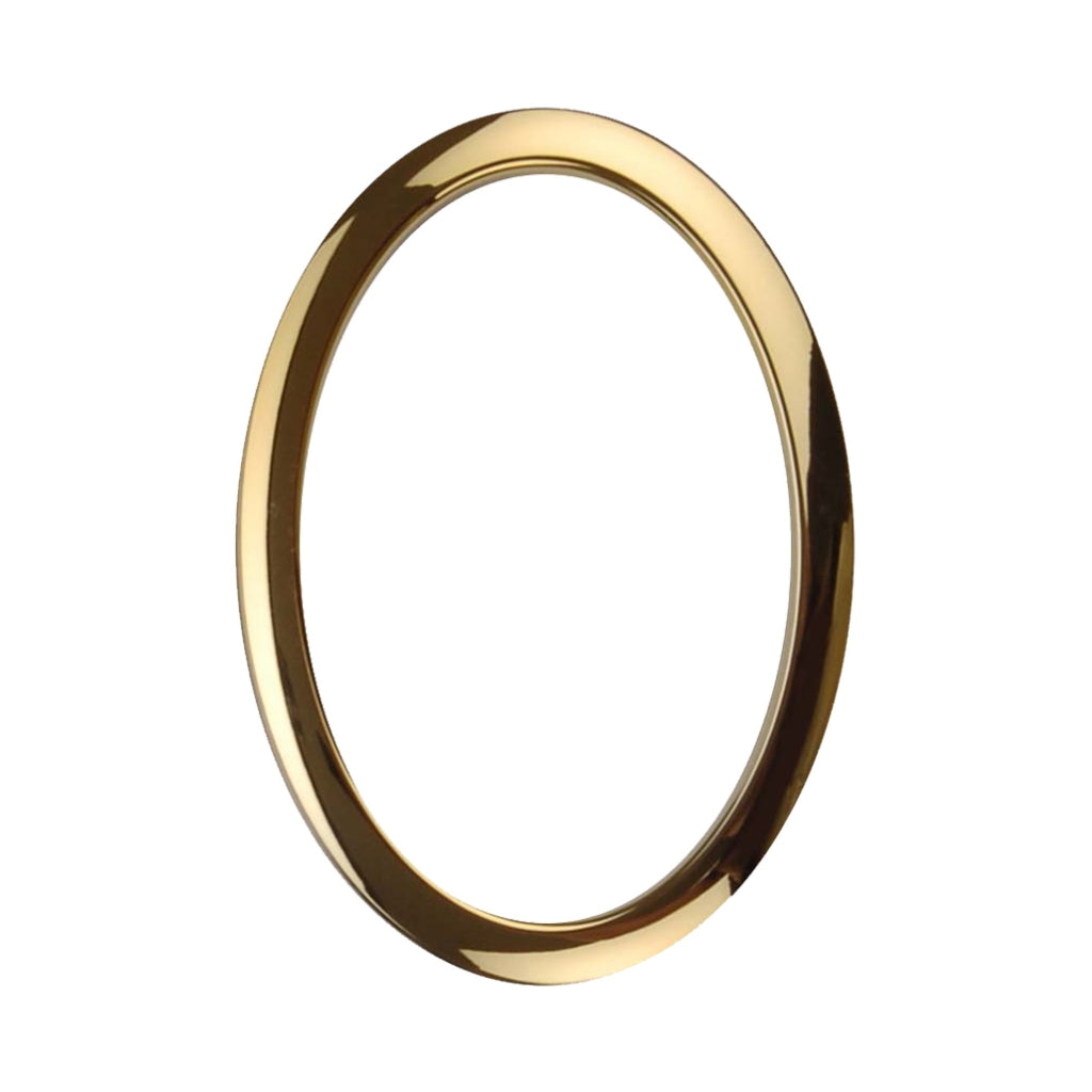 Bass Drum O - 6" Oval Bass Drum Port Brass