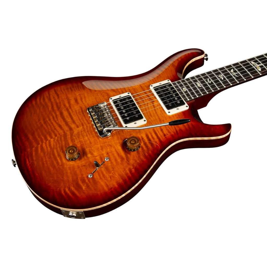 PRS - Custom 24 Pattern Thin Electric Guitar - Dark Cherry Burst