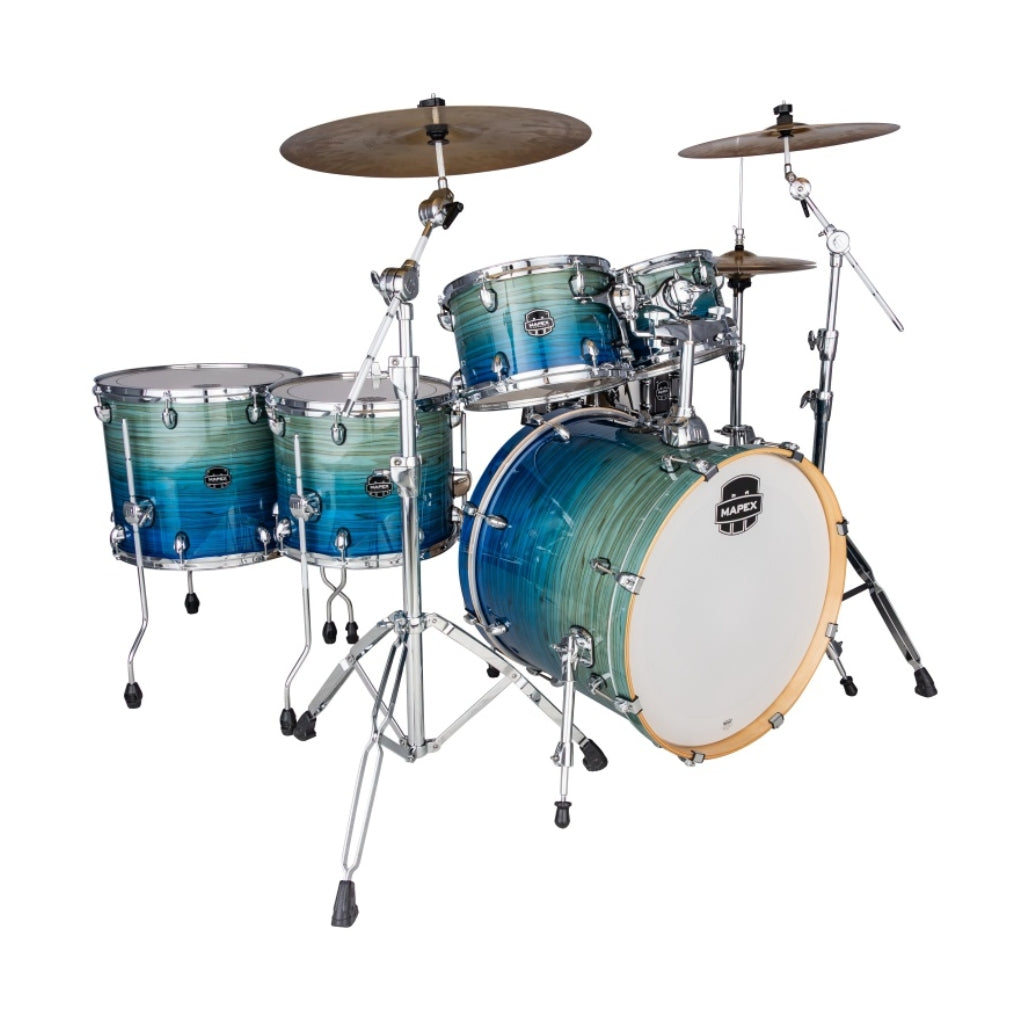 Mapex - Armory Studioease 6-Piece Drum Shell Pack - Blue Lagoon Fade