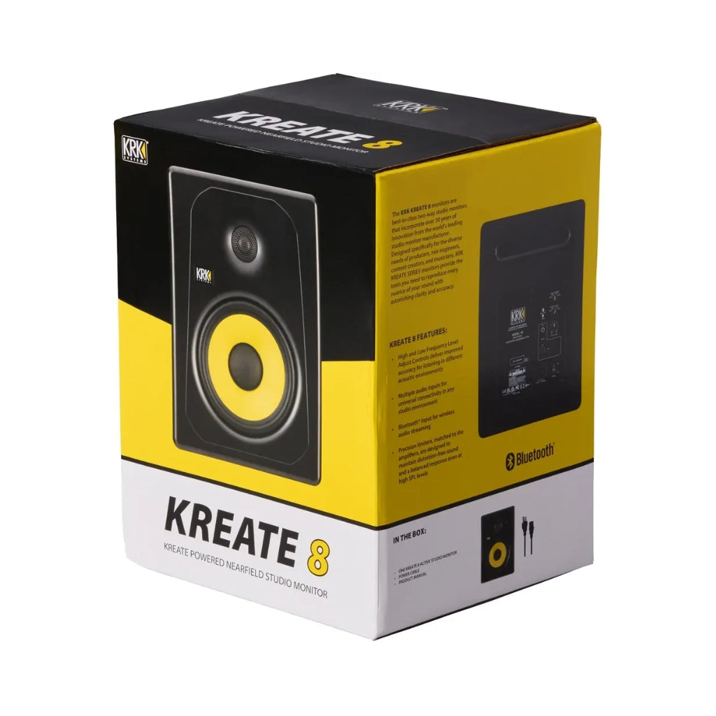 KRK - Kreate 8 Active 8" Studio Reference Monitor - Pair