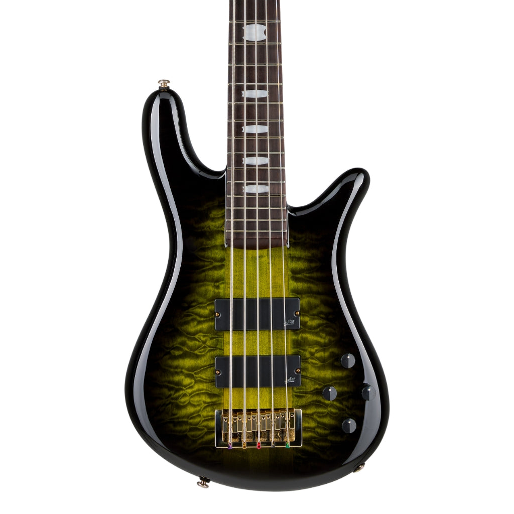 Spector - Icon NS-5 Neck Through Electric Bass Guitar - Haunted Moss