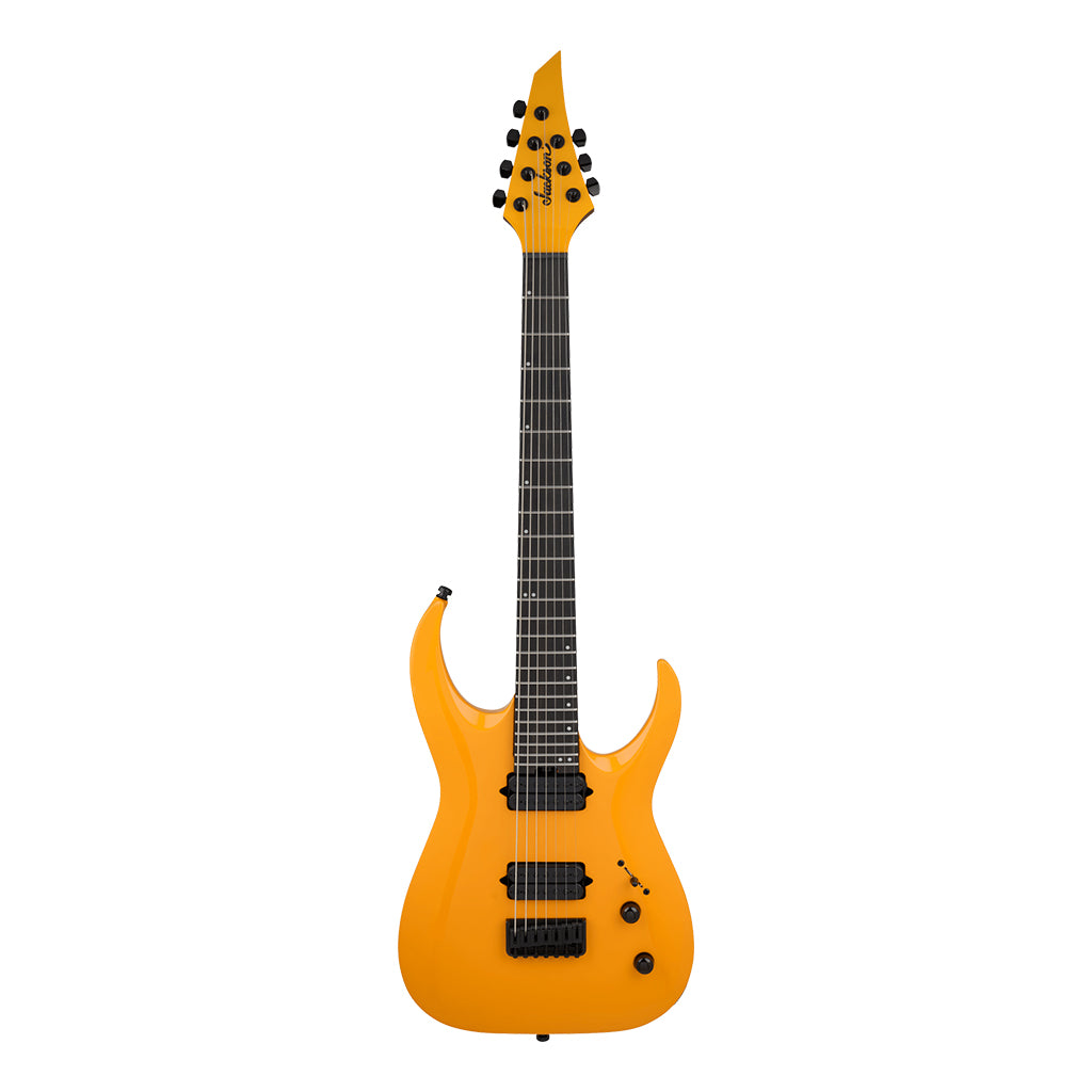 Jackson Pro Series Misha Mansoor Juggernaut HT7 Electric Guitar Signal Yellow Ebony Fingerboard