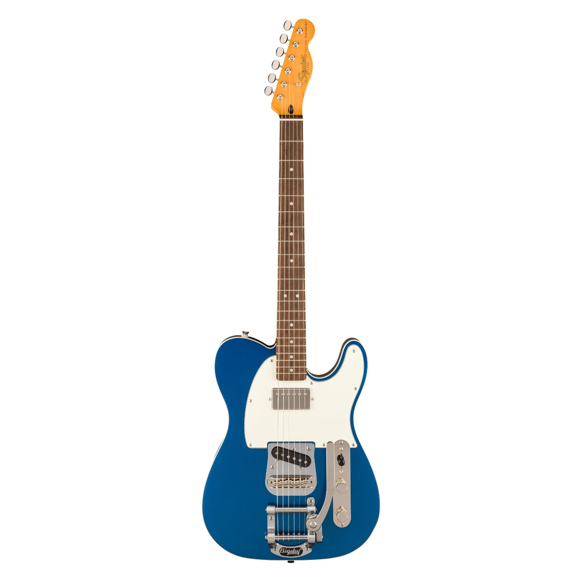 Squier - Classic Vibe Custom Telecaster SH with Bigsby Electric Guitar - Lake Placid Blue