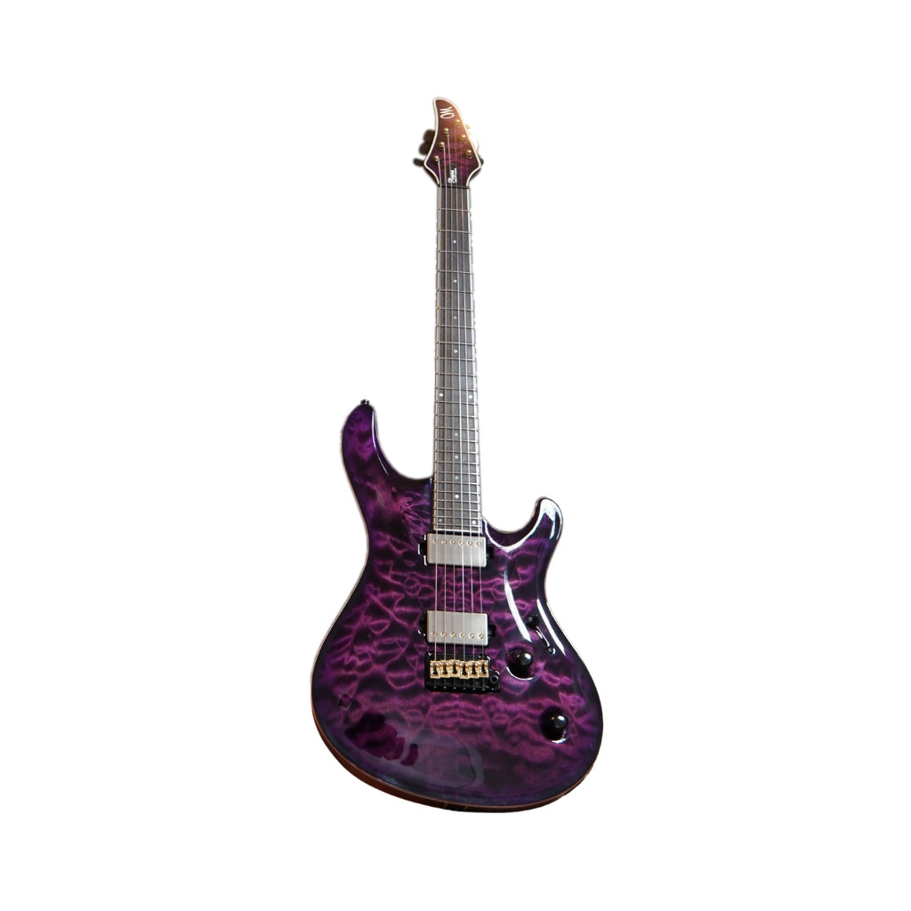 Mayones Regius Core Classic V24 6 Quilted Maple Top Electric Guitar - Infinite Purple