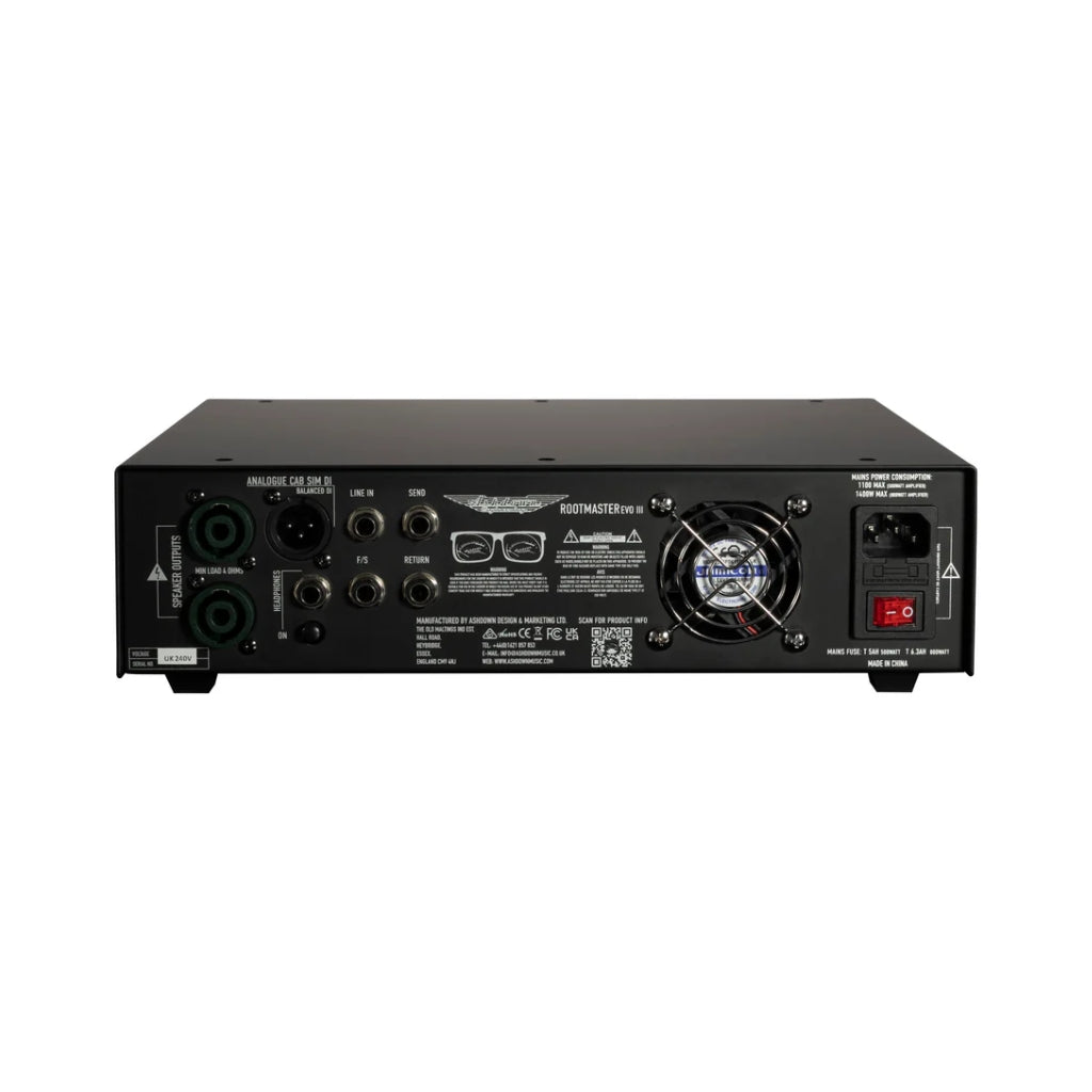 Ashdown RM-500-EVOIII 500-Watt Bass Amplifier Head
