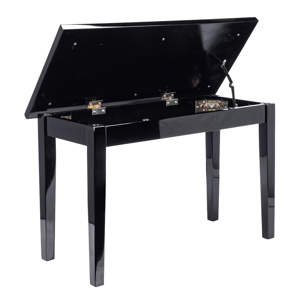 Beale BPB110 BK Duet Piano Bench - W/Storage Piano & Keyboard Benches Sky Music