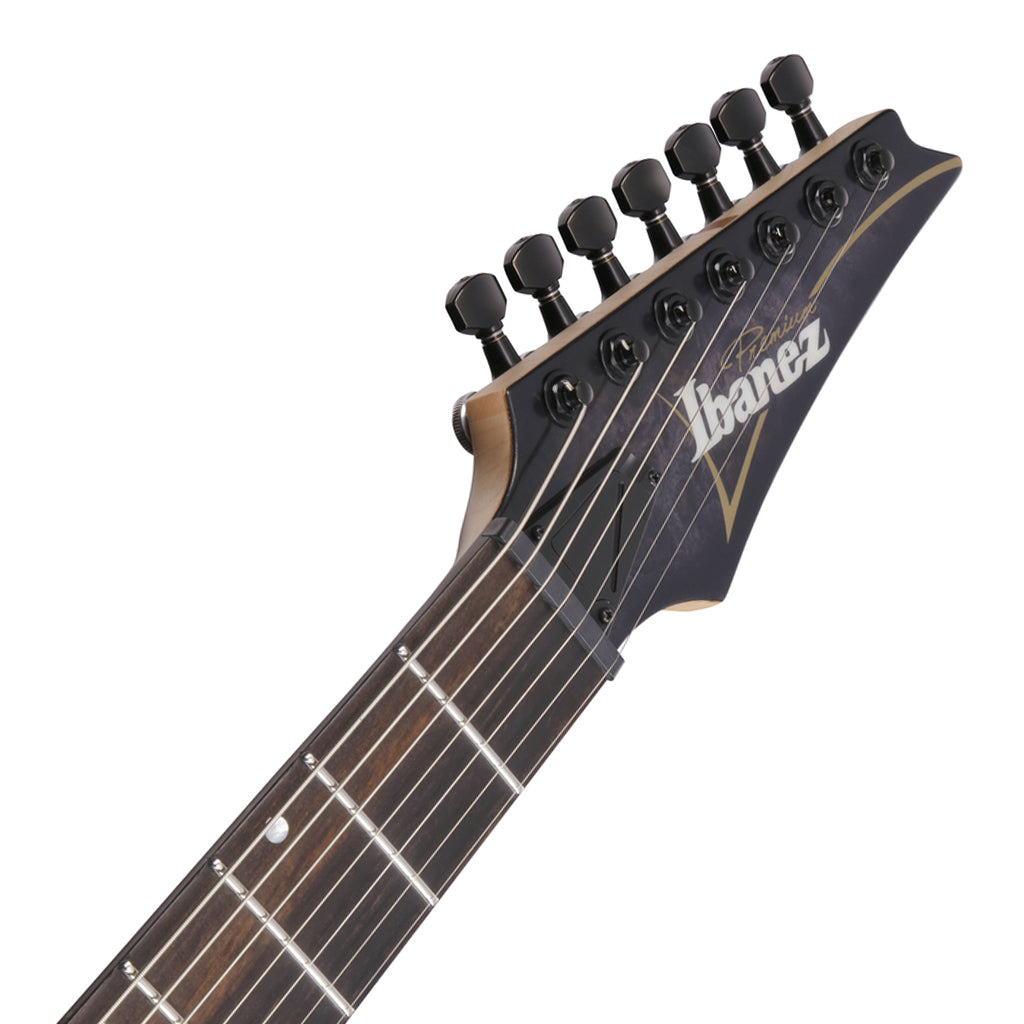 Ibanez RGA217P1PB Premium 7-String Electric Guitar w/Gigbag - Deep Twilight Burst Low Gloss