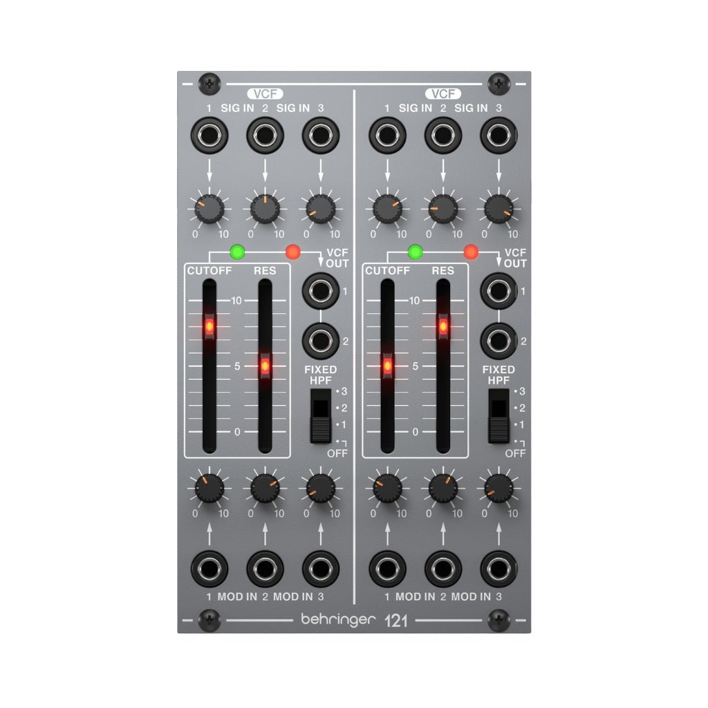 Behringer 121 Dual VCF Eurorack Module Synthesizers Sky Music