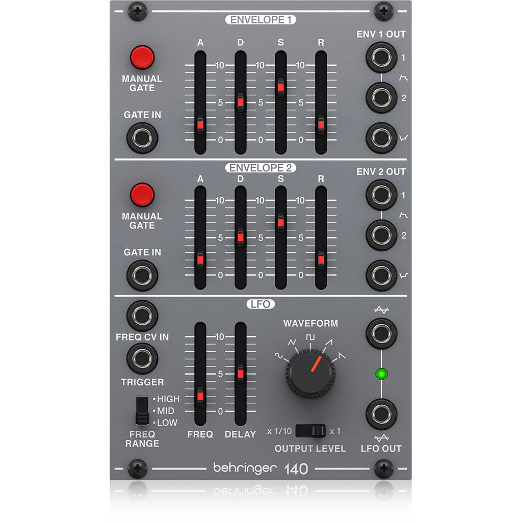 Behringer 140 Dual Envelope/LFO Module for Eurorack