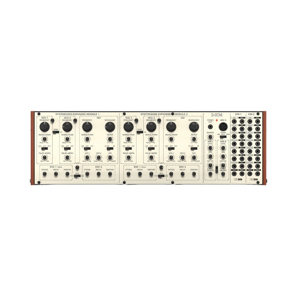 Behringer 2-XM Duophonic Analog Synthesizer Expander Module Synthesizers Sky Music