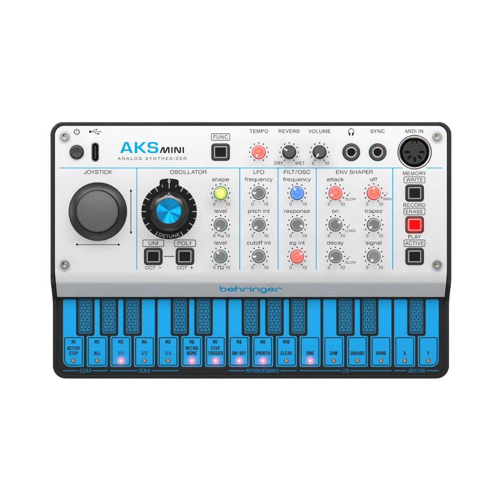 Behringer AKS Mini Analog Polyphonic Synthesizer Synthesizers Sky Music