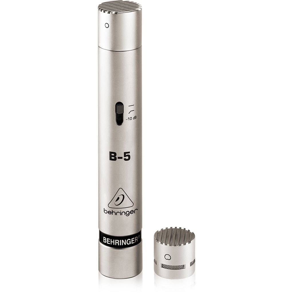Behringer B5 Gold-Sputtered Diaphragm Studio Condenser Microphone with 2 Interchangeable Capsules Microphones Sky Music