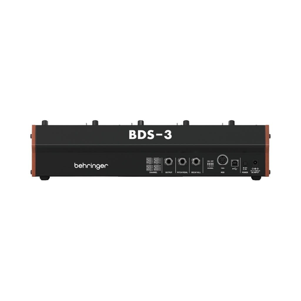 Behringer BDS-3 Classic 4-Channel Analog Drum Synthesizer in Eurorack Format Synthesizers Sky Music