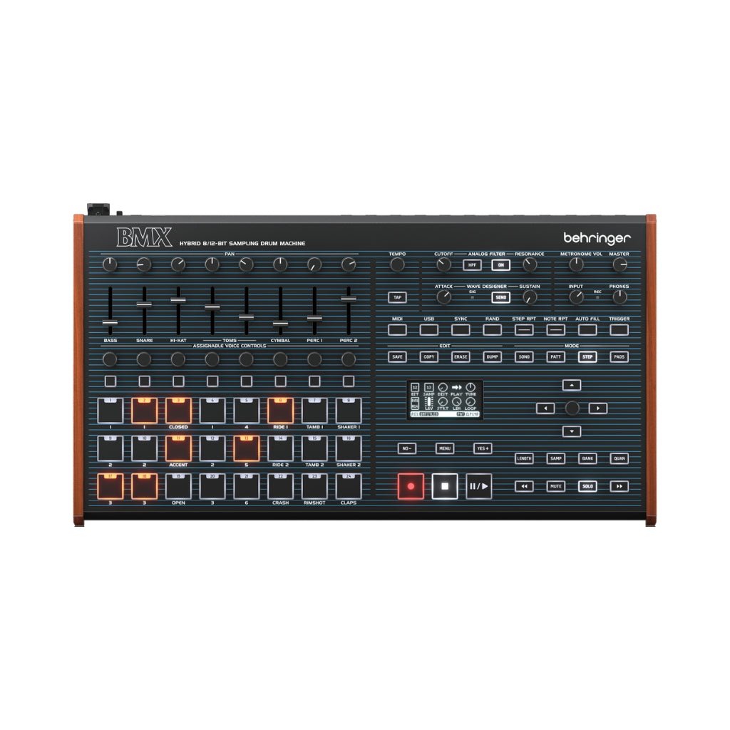 Behringer BMX Hybrid Sampling Drum Machine DJ Controllers Sky Music