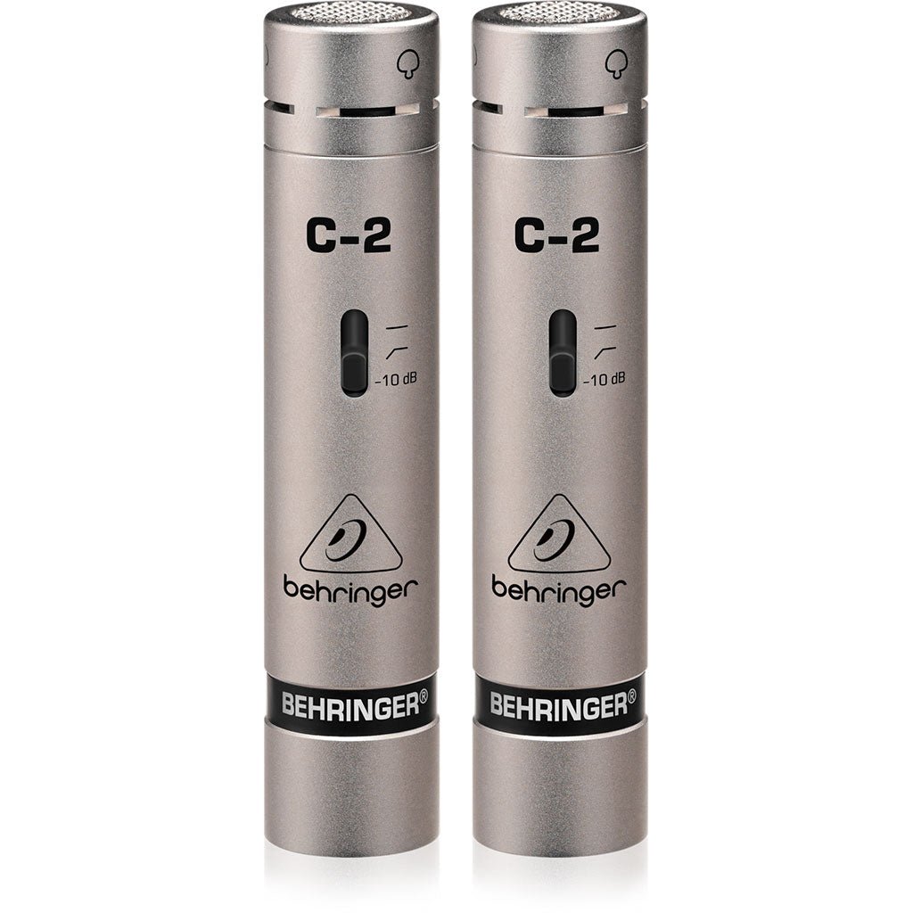 Behringer C-2 2 Matched Studio Condenser Microphones Microphones Sky Music