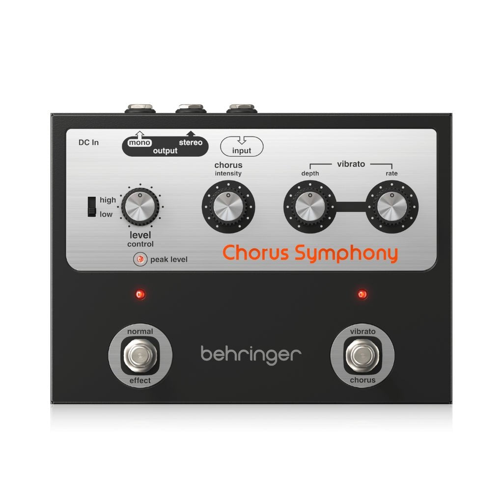 Behringer Chorus Symphony, Chorus and Vibrato Guitar Effects Pedal Effects Pedals Sky Music