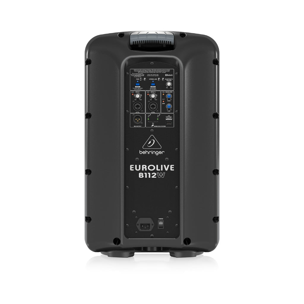 Behringer Eurolive B112W Speaker w/Bluetooth PA Systems & Speakers Sky Music