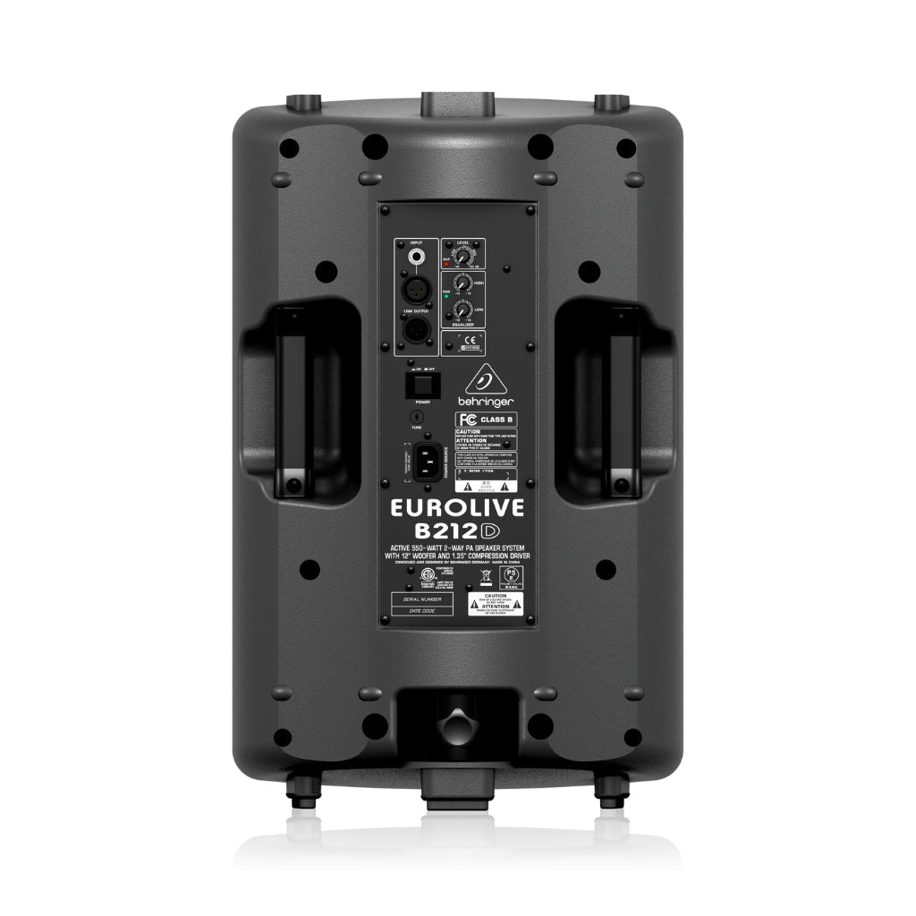 Behringer Eurolive B212D Active 550W 2-Way PA Speaker PA Systems & Speakers Sky Music
