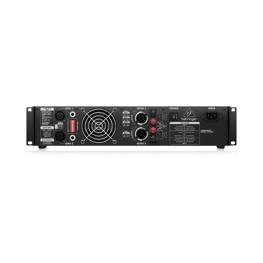 Behringer Europower EP2000 Professional Stereo Power Amplifier Power Sky Music