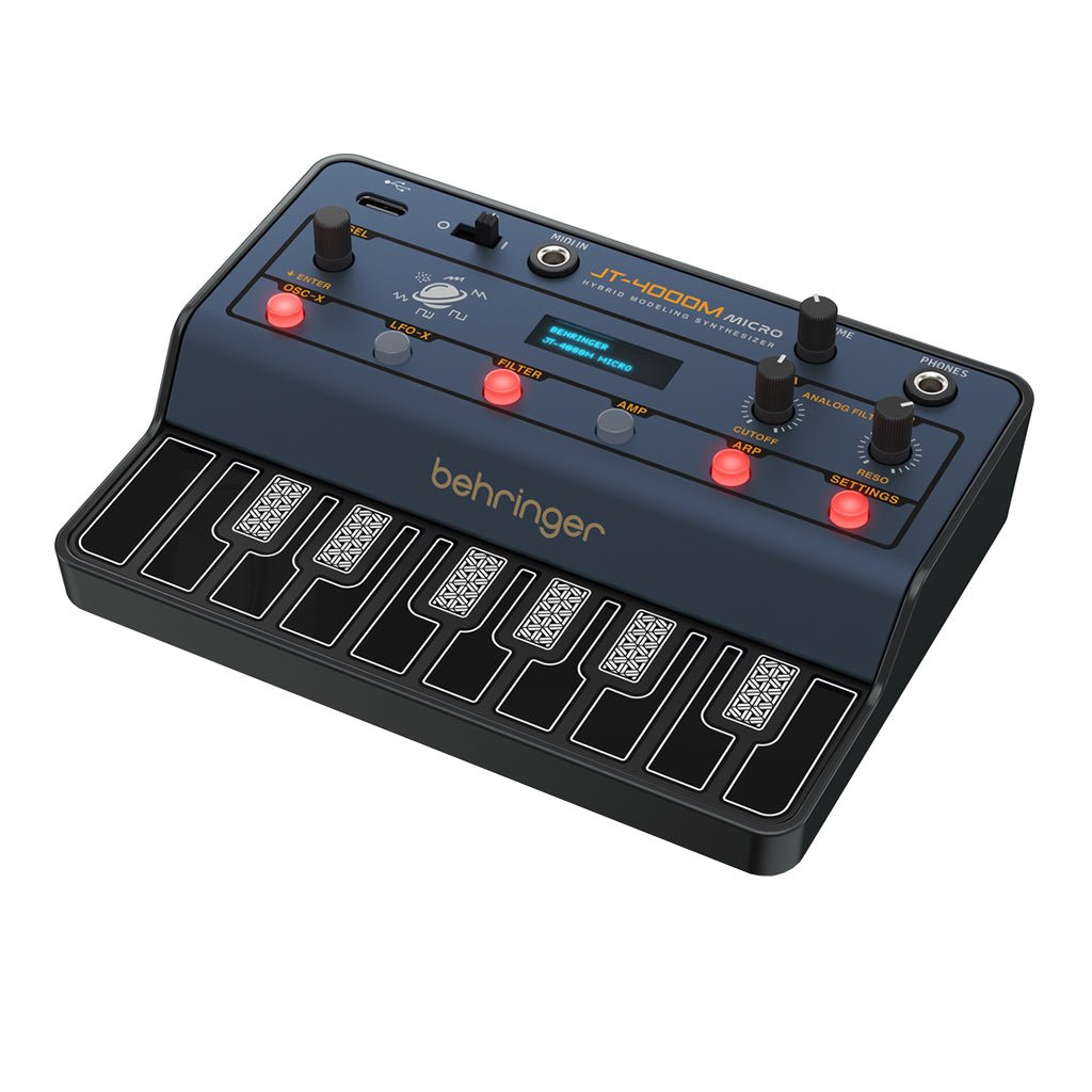 Behringer JT-4000M Micro 4-Voice Hybrid Synthesizer with MIDI Synthesizers Sky Music