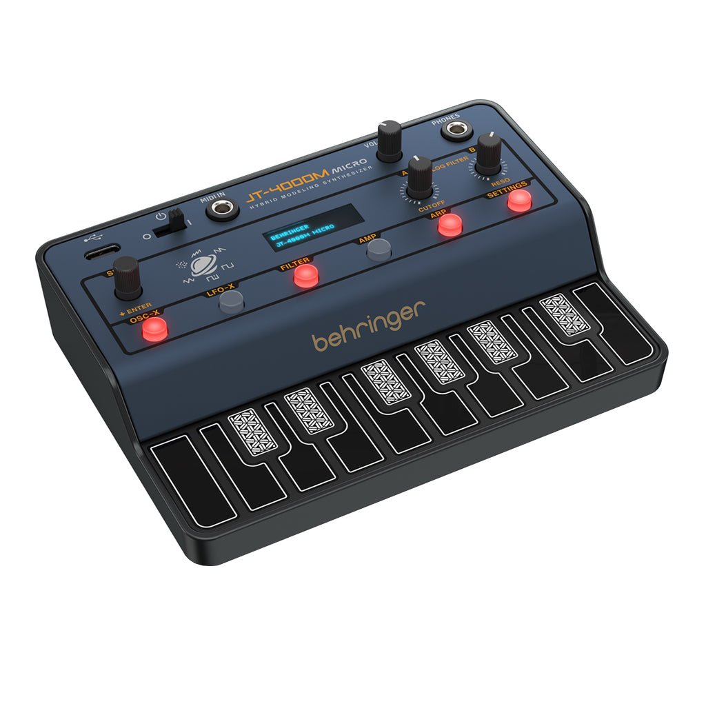 Behringer JT-4000M Micro 4-Voice Hybrid Synthesizer with MIDI Synthesizers Sky Music