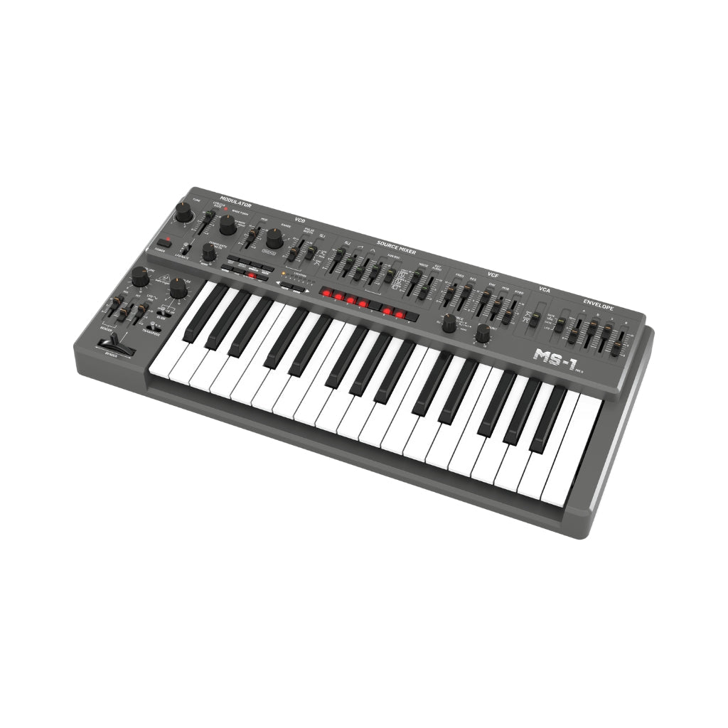 Behringer MS-1 MK II-GY 32-key Monophonic Analog Synthesizer - Grey Synthesizers Sky Music
